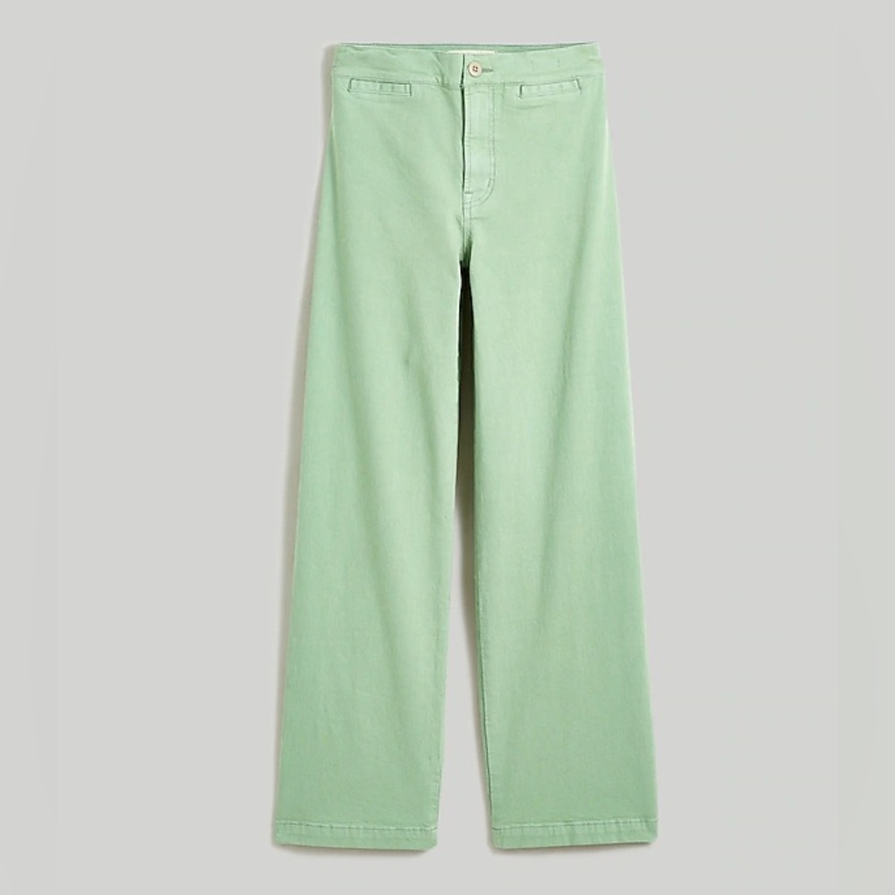 Emmett Crop in Pistachio Madewell